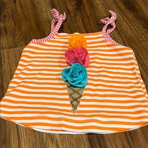 Mud Pie ice cream cone outfit. Perfect for summer